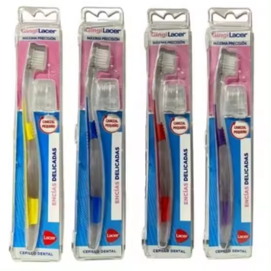 LACER CEPILLO DENTAL ADULTO GINGILACER CABEZAL PEQUEÑO SUAVE - 1