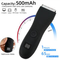 Afeitadora Eléctrica Para Hombres Recargable Trimmer De Cabello Intimo Para Areas Pubicas Y Corporales Epilador De Cuerpo Con Accesorio De Afeitar Seco Y Humedo - details 18