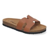 Sandalia Planas piel para Mujer con Piso Bio camel - details 2