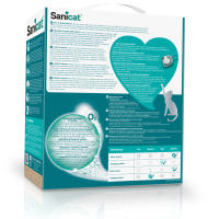 SANICAT BENTONITA AGLOMERANTE CLUMPING AROMA ACTIVE GOLD 6 LT - details 1