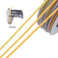 Tira LED COB Flexible 3MM Ancho Para Decoración Del Hogar 384Leds/M 3000K 4000K 6000K Calor/Natural Blanco DC 12V 24V Sin Protección Contra El Agua - details 5