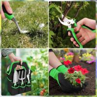 Herramientas de Jardín de Aluminio - Kit de Jardinería Resistant to La Corrosión - Bolsa de Almacenamiento - Guantes Antideslizantes - TONCHEAN - details 0