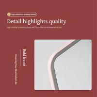 Espejo De Maquillaje Portátil LED Tricolor Plegable Recargable Con Luz Giratoria Para Damas Espejo De Belleza Para Dormitorio - details 11