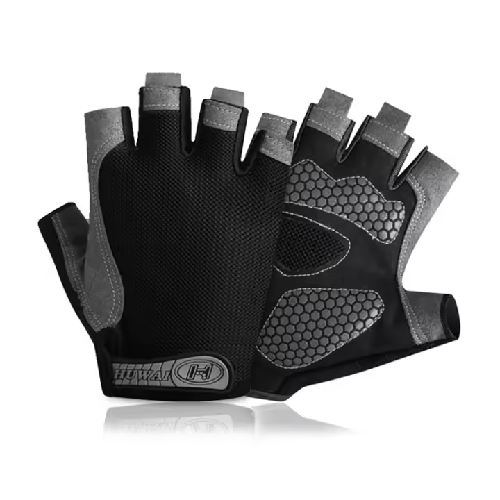 Gym Gloves Fitness Training Fingerless Men Women Bodybuilding Exercise Sports Gloves Cycling Anti Slip Breathable - 1