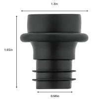 Tapa De Vino SUNFILI De Goma Grado Para Saver Vacuum Preservador Mantén Tu Vino Fresco Sellador De Botella Para El Hogar - details 1