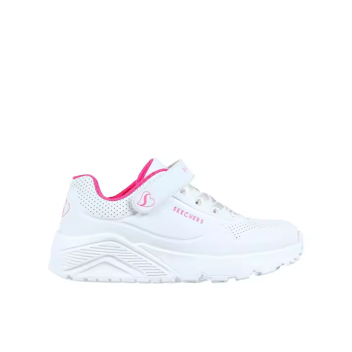 Skechers 310451L_WHP Zapatillas deportivas para niña blancas en sintético 81699 - 1