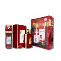 Pack Lattafa Asdaaf Ameerat Al Arab Eau de Parfum 100 ml+ Desodorante Spray Corporal 200ml+ Pack de Bruma y Loción Perfumada – Aroma Árabe Duradero y Elegante para Mujer - details 0