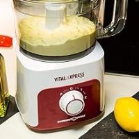 XSQUO Useful Tech Robot de Cocina Vital Xpress con Tecnología Ultrachop y 750 W de potencia. 8 funciones en 1, corta, raya, pica hielo, amasa, bate, licua y emulsiona. Dos velocidades y función Pulse. Facil limpieza de los  accesorios en Lavavajillas. - details 4