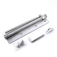 Cerrador De Puertas Ajustable En Acero Inoxidable Con Resorte Automático Juego De Bisagra Para Muebles De Oficina Y Hogar Calidad Certificada - details 2