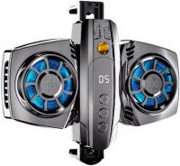 Enfriador De Teléfono Móvil Dual RGB With Ventilador De Enfriamiento Radiador De Calor Para Xiaomi iPhone Juego De Enfriamiento Para Pubg Gendshin Impact - details 0
