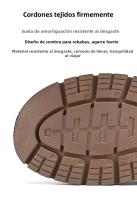 Botas De Trabajo Para Hombre Coreanas Contraídas Y Transpirables De Cuatro Estaciones Suela Suave Antideslizante Para Exteriores Botas De Piel PU De Alta Comodidad Y Moda - details 5