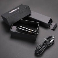 STIGMA Genbu Nuevo Motor De Tatuaje Pen Negro/Rosa Dorado Conector DC Profesional Para Tatuadores Accesorios De Cartridge De Aguja Permanente - details 5