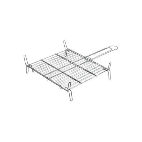 Parrilla Doble 45x45cm Acabado Cincado Edm Cumple Normativa Alimentaria - 1
