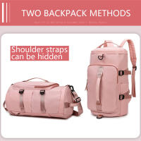 Bolsa de almacenamiento de gran capacidad para mujer, bolso de viaje, mochila impermeable, bolso de hombro Oxford - details 1