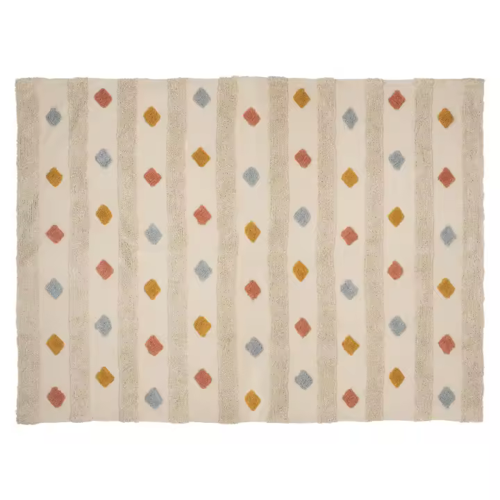 Atmosphera Alfombra Harlequin Multicolor 120x170 Algodón - 1