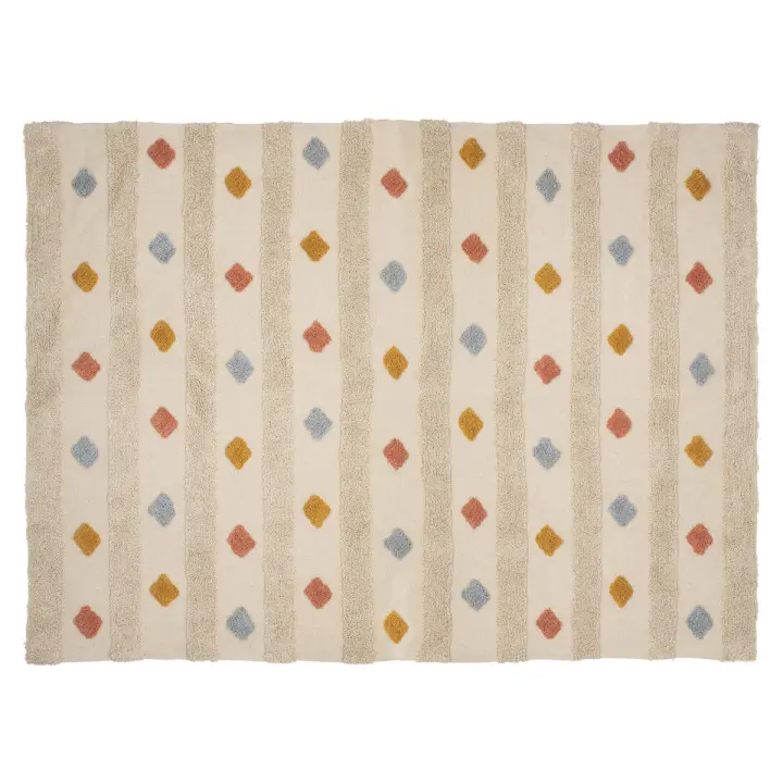 Atmosphera Alfombra Harlequin Multicolor 120x170 Algodón - 1