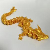 Nueva Figura De Dragón Chino 3D Con Articulaciones Completa Decoración Para El Hogar Juguete Creativo Coleccionable - details 18