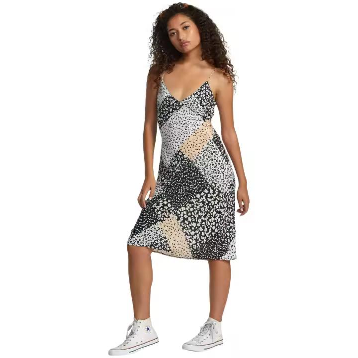 Vestido RVCA Oh Lord para mujer en color gris - 1