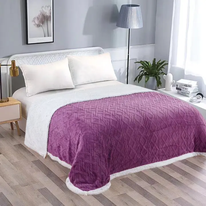 STARLEY-Mantas Polar Invierno de Sherpa Multiuso con Microfibra Extra Suave y Borreguitos,Manta de Franela Reversible,Manta de Borreguito Sherpa,Cálida, Extra Suave,para Sofá, Dormitorio,3 medidas,130x160cm,160x220cm y 220x240cm - 1