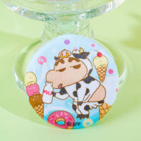 4pcs Auténticos Broches De Crayon Shin Chan Peluche Caja Sorpresa Dibujos Animados Lindo Colgante Para Ropa Y Mochilas Unisex - details 5