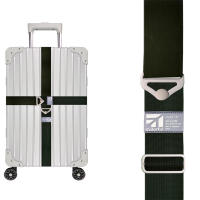 Correa De Equipaje Ajustable Para Viajes 168-200cm Cinturón De Fijación Para Maleta Hebilla De Bloqueo De Suitcase Accesorio Esencial De Viaje - details 5
