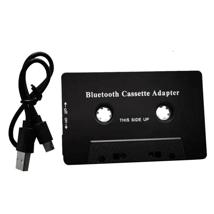 Adaptador estéreo Universal para coche, Cassette con Bluetooth 5,0, cinta de Audio, Aux, micrófono para teléfono, MP3, Cable auxiliar, reproductor de CD