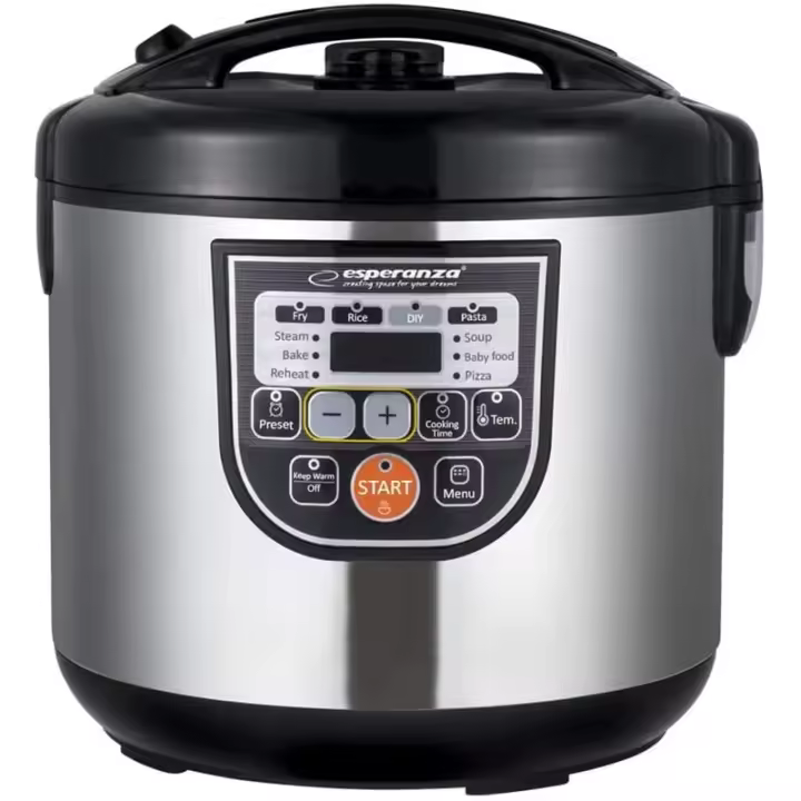 Esperanza EKG011 Multicooker Cooking 5 L 860 W Black, Metallic - 1