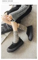 Nuevos Zapatos De Lana Para Mujer 2024 Botas De Nieve De Plataforma Calientes Antideslizantes Exteriores Para Al Aire Libre Con Lona Y Suela De EVA Zapatos De Invierno Con Forro De Peluche Corto - details 20