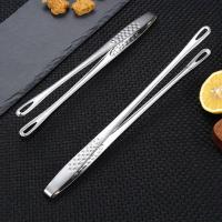 Pinzas De Barbacoa Antideslizantes Con Mango Largo Acero Inoxidable Herramientas De Cocina Para Camping Pinzas De Alimentos - details 9