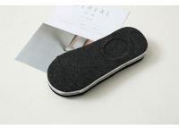 5 Pares De Calcetines Cortos Transpirables Para Mujer Y Hombre Color Sólido Anti-derrapantes De Algodón Cómodo Para Verano - details 7