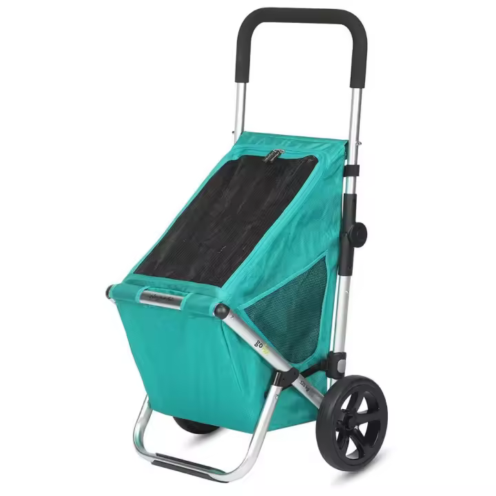 Playmarket Carro Compra Go Fun Verde,Plateado - 1