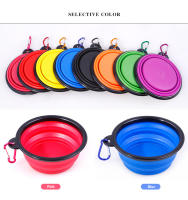 Tazón De Perro Plegable Y Portátil De Silicona Collapsible 350ML Alimentador De Alimentos Para Mascotas Para Viajes Al Aire Libre Y Perros Pequeños - details 7