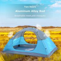 BOPORO Tienda de Poste de Aluminio Impermeable para Camping Al Aire Libre - details 4