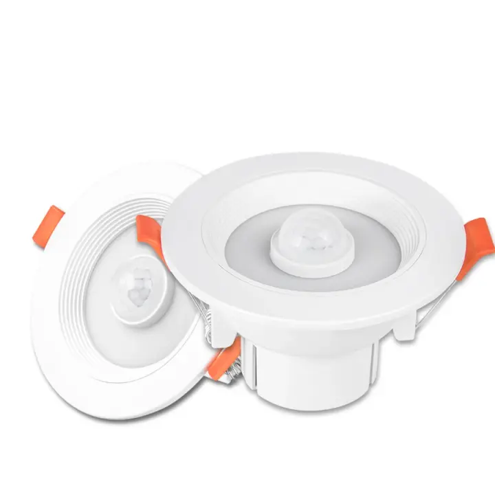 PIR Sensor De Movimiento LED Downlight 5W 10W 85-265V Lámpara Revestida Para Dormitorio Cocina Interior Escaleras Pasillos - 1