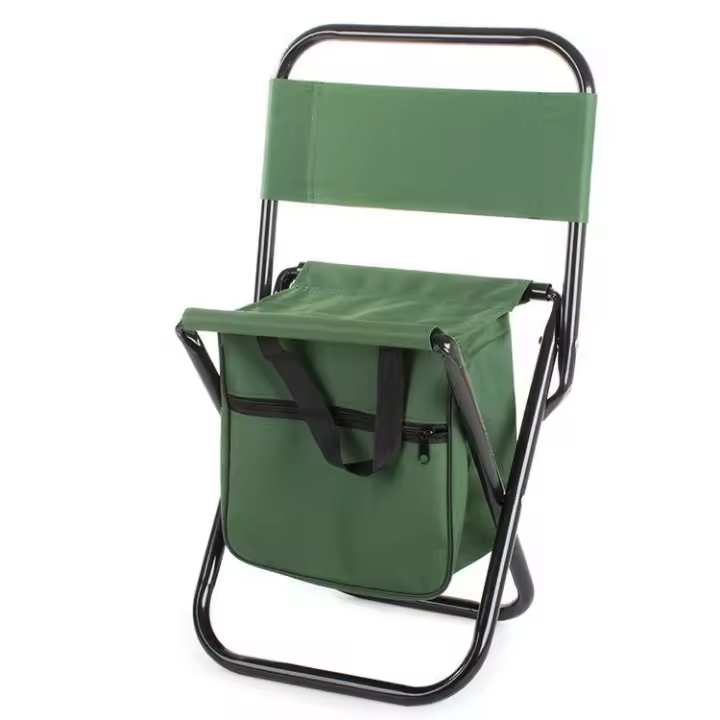 Taburete Silla de pesca Portátil con un bolso portátil plegable antioxidante para pesca aire libre - 1