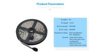Tira De Luces LED 5050 SMD 5M 12V RGB RGBW RGBWW Impermeable 60LEDs/M Amarillo Rosa Azul Hielo Decoración De Cadena Lámpara - details 1
