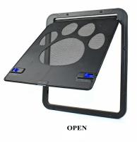 Puerta Para Perros Y Gatos De Exterior Con Cerradura Segura Instalación Fácil Ventana Puerta De Casa Acceso Libre Estilo Moderno - details 3