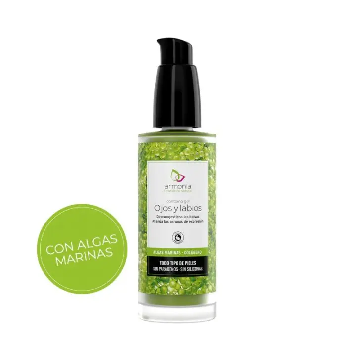 Armonía Contorno Ojos y Labios Algas Crema Hidratante Antiarrugas 30 Ml - 1