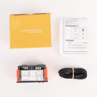 Controlador De Temperatura Digital LED 12V 24V 220VAC Para Incubador Thermostat Con Sensor NTC ECS-961NEO Calentamiento Enfriamiento - details 7