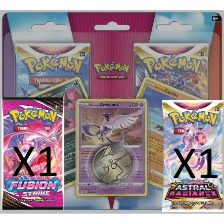 Blister Premium Galarian Birds - Inglés - Cartas Pokemon Originales Tcg - 1