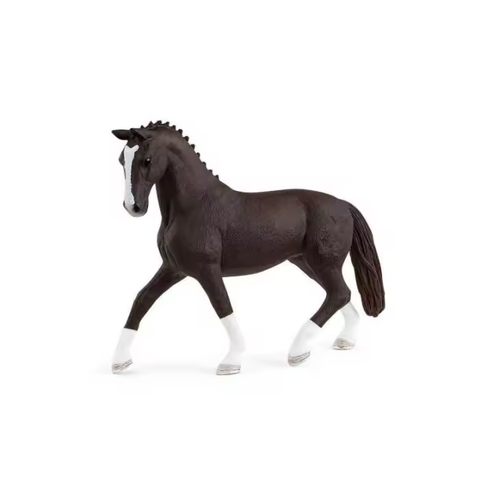 Schleich Yegua Hannoveriana Azabache Figura Caballo Juguete Educativo - 1