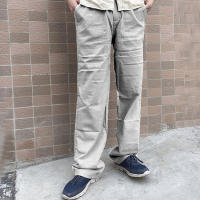 Pantalones Casuales Para Hombre De Talla Grande Con Cintura Elástica Largos Y Ligeros Estilo De Calle Pantalones Rectos Para Primavera Y Verano - details 11