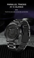 Reloj De Pulsera De Cuarzo Para Hombre FOXBOX Diseño De Cráneo Lujo Acero Inoxidable Deportivo Militar Resistente Al Agua Estilo Casual - details 9
