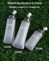Botella De Agua MAP BROTHER S005 Suave De TPU 250ml 420ml 500ml Para Correr Con Funda Cinturón Chaleco Y Hielo Compatible Con Pack De Hidratación - details 4