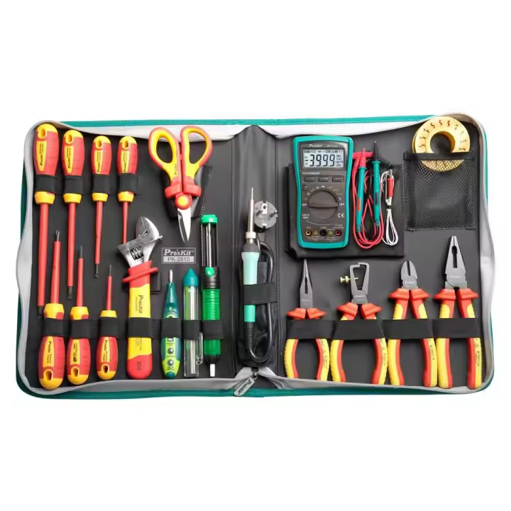 Estuche de herramientas de electricista 1000V - 1