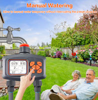 Temporizador De Agua Bidireccional RainSeer Con Pantalla LCD Impermeable IP65 Controlador Automático Para Riego De Jardín - details 9