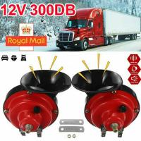 Bocina De Tren Super Fuerte 12V 300DB Impermeable Para Coche Motocicleta Camión Barco Sonido Sirena Altavoz Universal - details 22