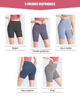 FREES COPES Mallas Deportivas Cintura Alta Mujer Sin Costuras，seamless yoga leggings - details 4