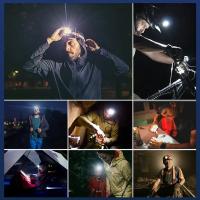 Nueva Lámpara Frontal LED COB Mini Portátil Recargable Con USB Impermeable Para Pesca Y Trabajo Al Aire Libre Lámpara Torcha Montada En La Cabeza - details 9
