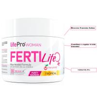 LIFE PRO NUTRITION FERTI LIFE WOMAN 150G - Suplemento con Inositol - Favorece la Salud Intima Femenina - details 1
